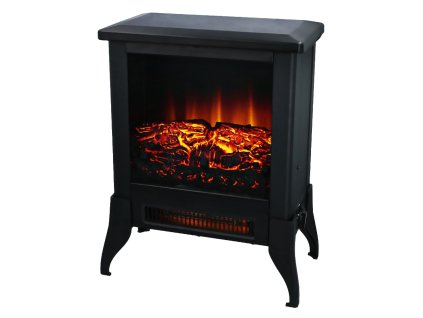 EDCO Elektrické topení a krb s LED plameny 1800W VERONA ED-216413