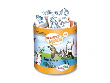 Razítka Aladine Stampo Minos U vody, 36 ks