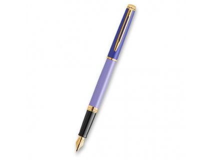 Plnicí pero Waterman Hémisphère Colour Blocking Purple GT - hrot F