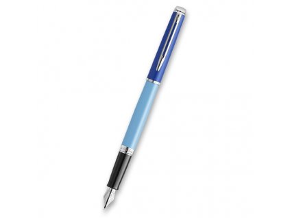 Plnicí pero Waterman Hémisphère Colour Blocking Blue CT - hrot F