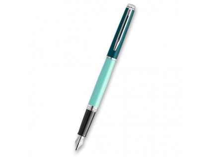 Waterman Hémisphère Colour Blocking Green CT plnicí pero hrot F