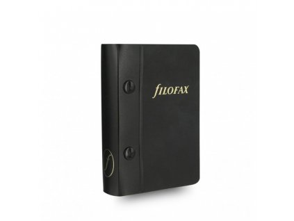 Filofax, Archivační pořadač, kapesní, černá (Velikost kapesní)