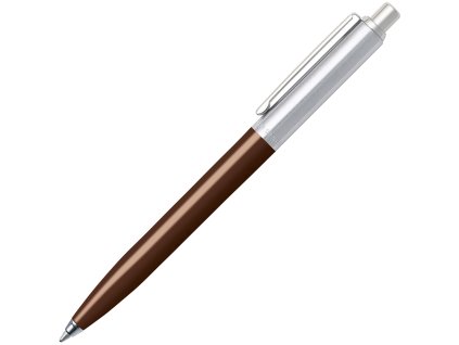 Sheaffer, Kuličkové pero Sentinel, coffee barrel/brushed chrome, blistr