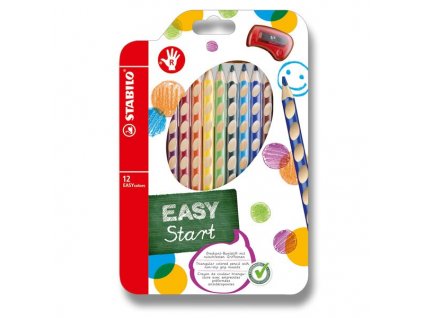 Pastelky Stabilo EASYcolors 12 barev, pro praváky