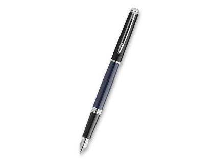 Plnicí pero Waterman Hémisphère Colour Blocking Black & Blue CT - hrot F