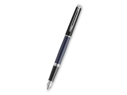 Waterman Hémisphère Colour Blocking Black & Blue CT plnicí pero hrot F