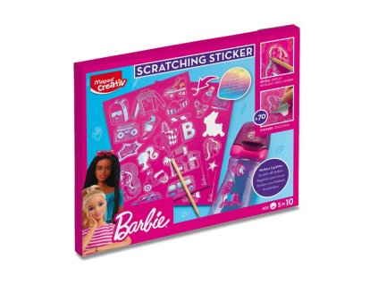 Sada Maped Creativ Barbie Scratching Sticker