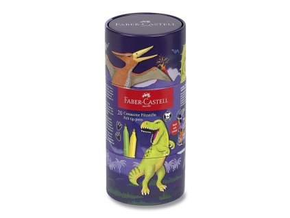 Fixy Faber-Castell Connector Dinosaurus tuba, 20 ks