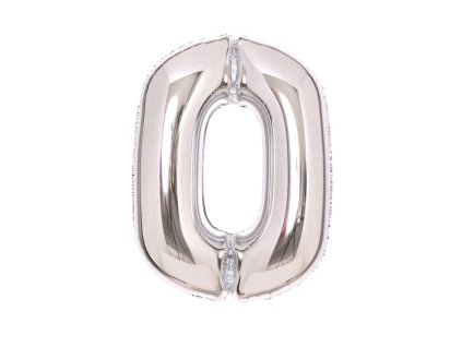 Nafukovací číslice stříbrné, výběr číslic