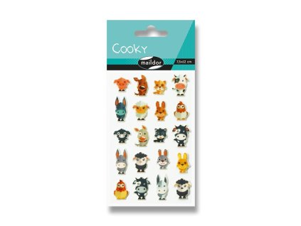 Samolepky Maildor 3D Cooky Farma