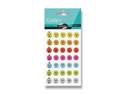 Samolepky Maildor 3D Cooky Emotikony