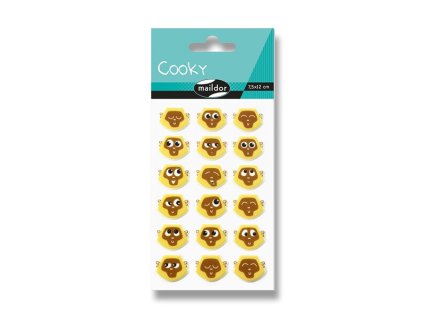 Samolepky Maildor 3D Cooky Emotikony opice