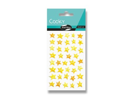 Samolepky Maildor 3D Cooky Hvězdičky