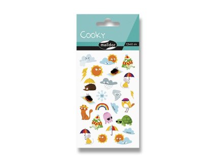 Samolepky Maildor 3D Cooky Počasí