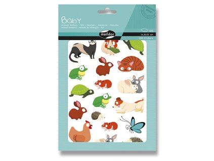 Samolepky Maildor Baby Domácí zvířátka