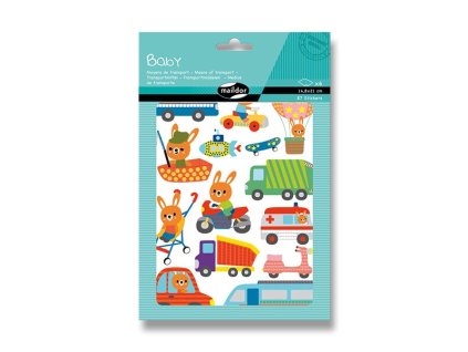 Samolepky Maildor Baby Dopravní prostředky