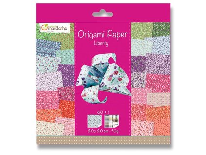 Sada papírů Avenue Mandarine Origami Liberty - 60 listů