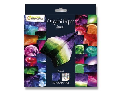 Sada papírů Avenue Mandarine Origami Vesmír - 60 listů