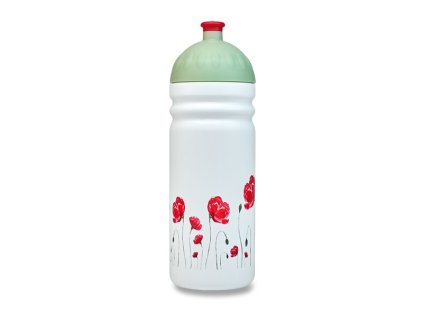 Zdravá lahev 0,7 l Vlčí máky