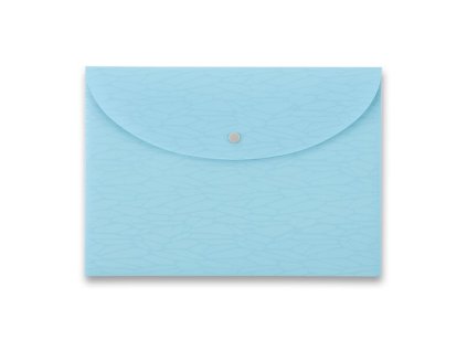 Spisovka s drukem Foldermate Nest Pastel, A4 - modrá