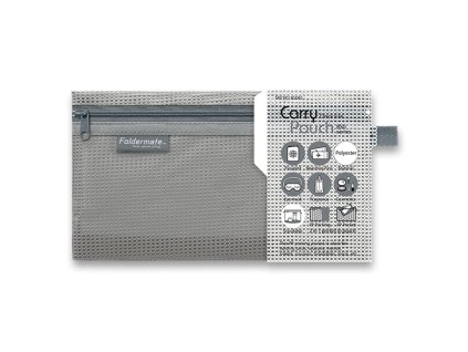 Síťovaná plastová obálka Foldermate Pop Gear, DL - šedá