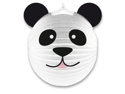 Papírový lampión Panda průměr 25 cm