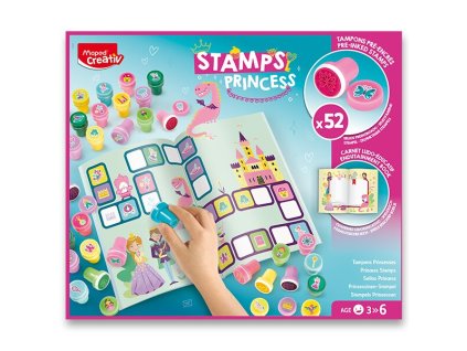 Sada Maped creativ Stamps Princess 52 ks razítek