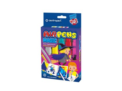 Foukací fixy Centropen AirPens 1549/4+2 - Magic / sada 5 + 1 ks