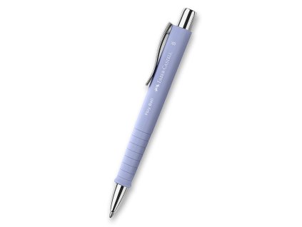 Kuličkové pero Faber-Castell Poly Ball Silver XB, výběr barev Pale Iris