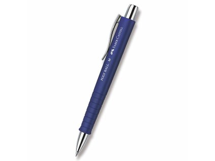 Kuličkové pero Faber-Castell Poly Ball M, výběr barev M, modrá
