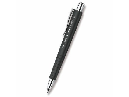 Kuličkové pero Faber-Castell Poly Ball, M - černá