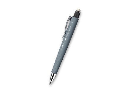 Mechanická tužka Faber-Castell Poly Matic 0.7 mm, výběr barev šedá
