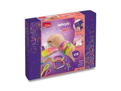 Sada Maped Creativ Imagin'Style Bracelets - Náramky Neon