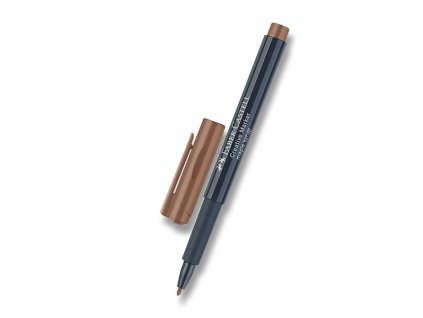 Popisovač Faber-Castell Creative - hnědý
