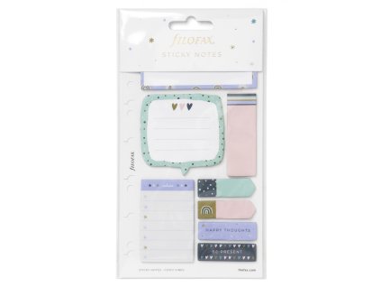 Filofax, Lepicí bločky Good Vibes, náplň Multi, Osobní/A5
