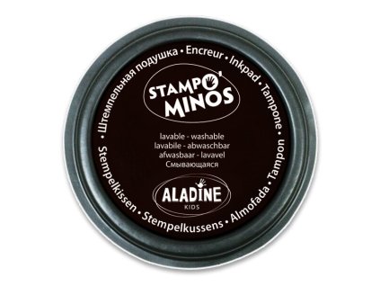 Razítkovací polštářek Aladine Stampo Colors černý