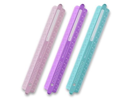 Pravítko Faber-Castell Sparkle 15 cm, mix barev, extra odolné