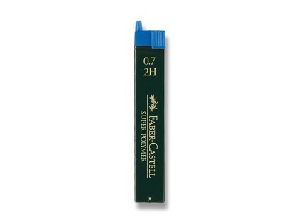 Tuhy Faber-Castell Super-polymer, 0,7 mm - 2H