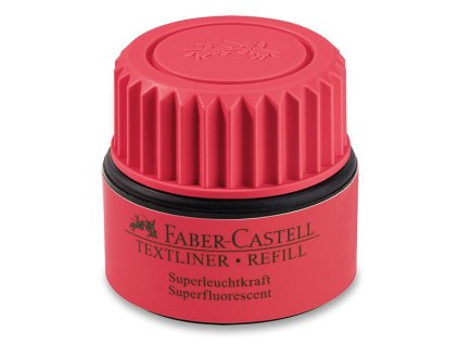 Náplň Faber-Castell Texliner 1549, 30 ml - červená