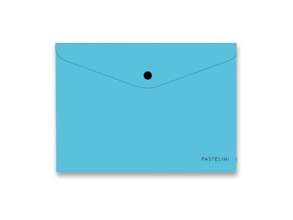 Spisovka s drukem Pastelini, A4 - modrá