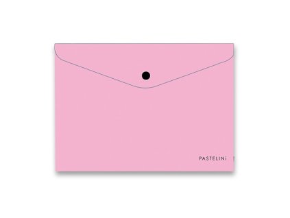 Spisovka s drukem Pastelini, A5 - růžová