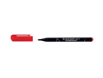 Popisovač Centropen Permanent 2836 B - červená