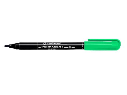 Popisovač Centropen Permanent 2836 B - zelená