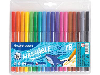 Popisovače Centropen 7790/18 - sada 18 ks