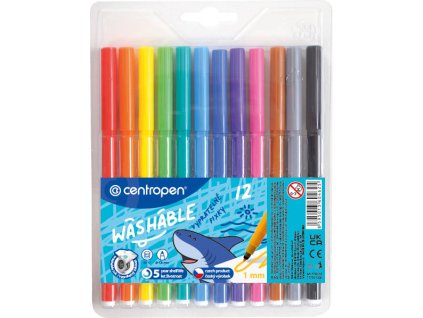 Popisovače Centropen 7790/6 - sada 12 ks