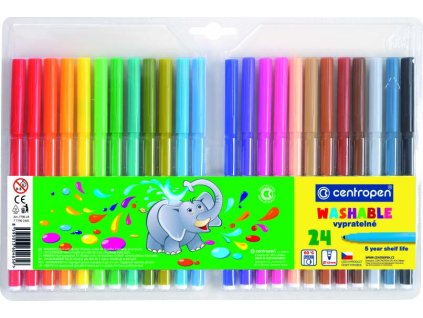 Popisovače Centropen 7990/24 - sada 24 ks