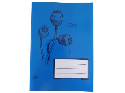 Sešit školní 520 recyklovaný 20 listů / A5 / čistý
