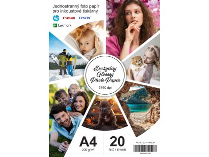 Everyday photo fotopapír A4 20 listů 200 g