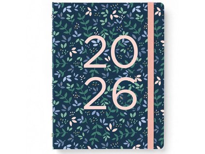 Filofax, plánovač Garden 2026, A5, dusk