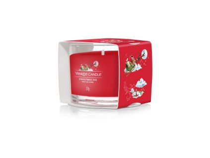 YANKEE CANDLE VOTIVNÍ SVÍČKA PLNĚNÁ VE SKLE CHRISTMAS EVE